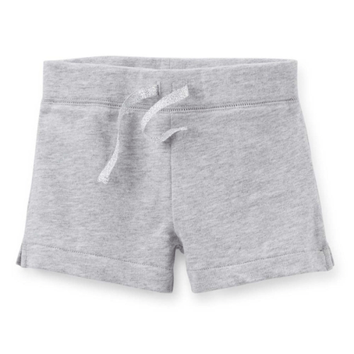 Producto - Short Gris Liso Lazo Glitter