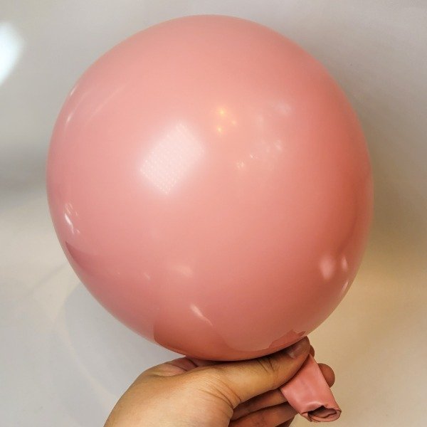 Producto - Globo 12" color rosa madera x50un