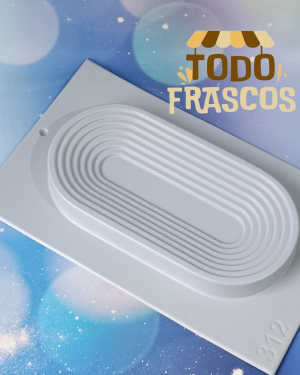 Producto - Molde Termoformado - Cuenco Ovalado Rayado 312