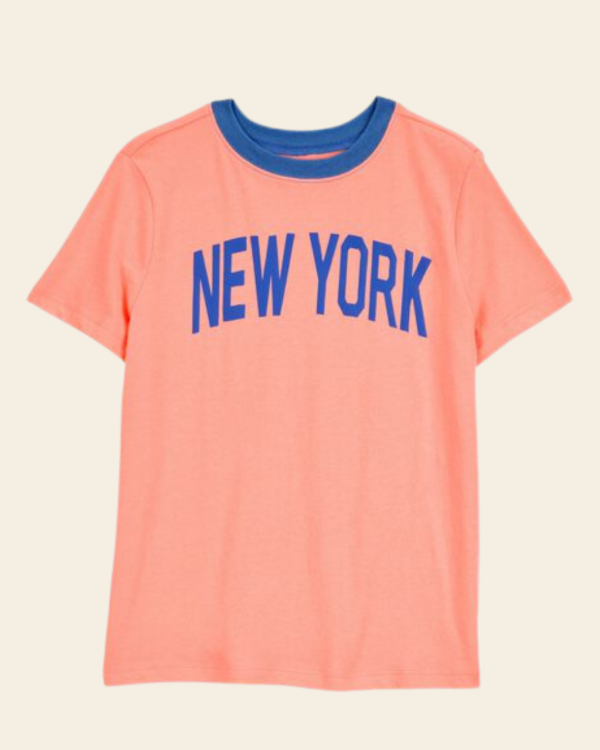 Producto - Remera OshKosh Niño New York Coral