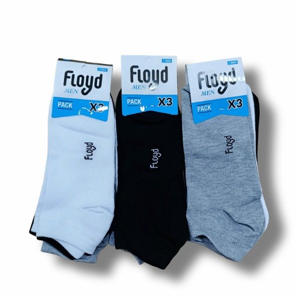 Producto - Soquetes Floyd Básicos Men - Pack x3- ART 3010