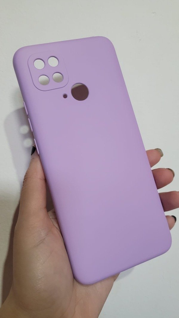 Producto - Xiaomi Redmi 10c Case Lila Con Felpa