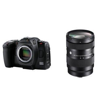 Producto - Blackmagic Design Cinema Camera 6K and 28-70mm f/2.8 DG DN Lens Kit