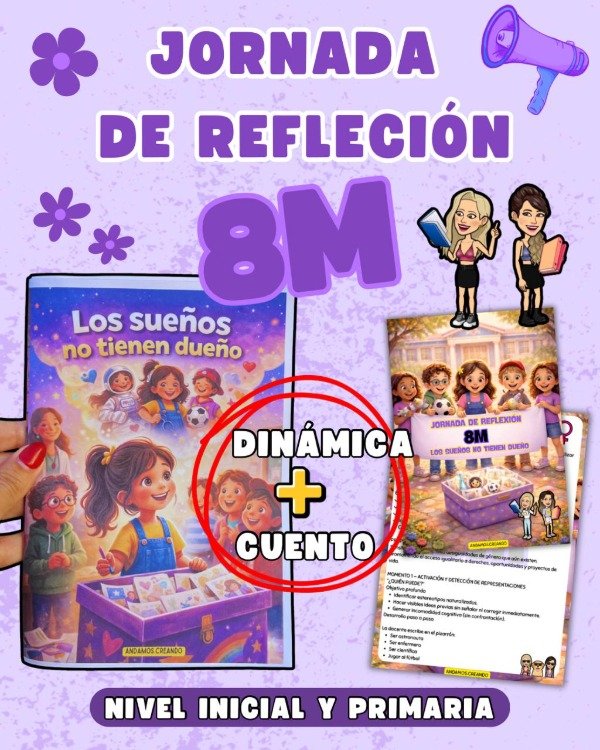 Producto - JORNADA DE REFLEXIÓN. 8 DE MARZO. NIVEL INICIAL Y PRIMARIA