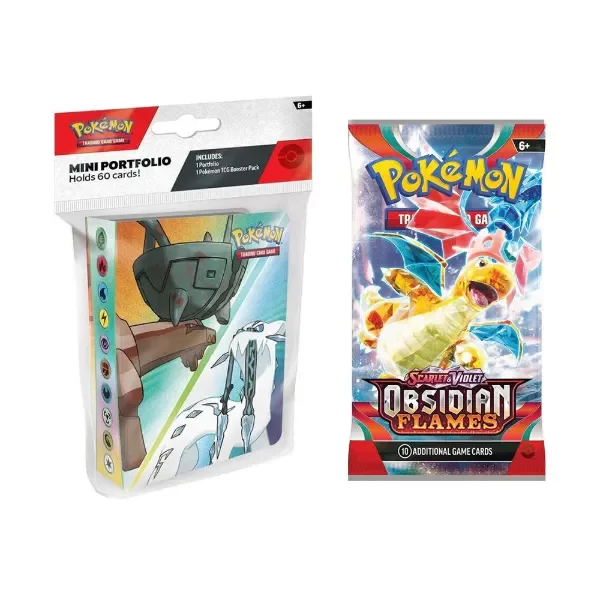 Producto - Obsidian Flames Mini Portfolio + Sobre