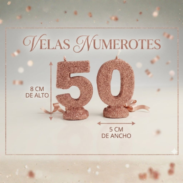 Producto - NÚMEROS DECADAS VELAS GIBREADOS