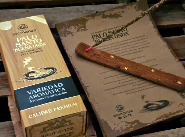 Producto - Box kit Palo Santo Buena Onda - Aromanza - 6