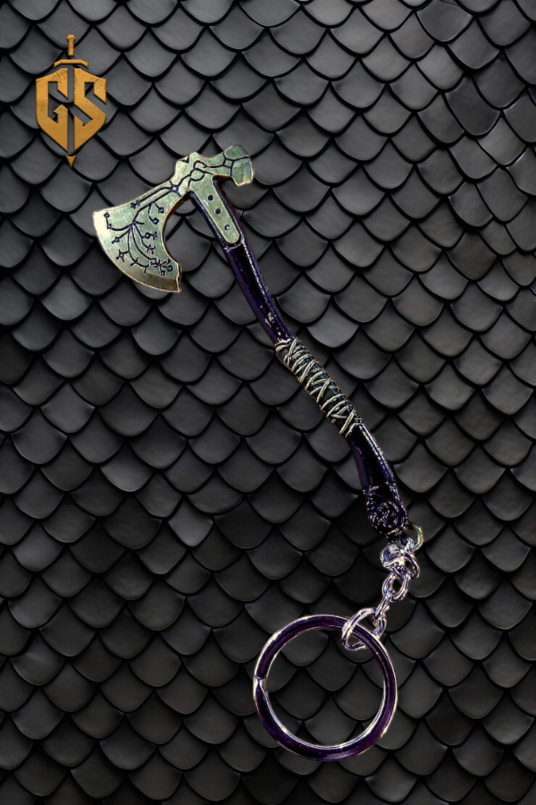 Producto - Llavero de metal El Hacha Leviatán - Hacha de Kratos
