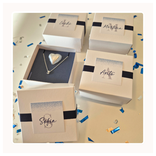 Producto - Caja personalizada con cadenita y dije - 3