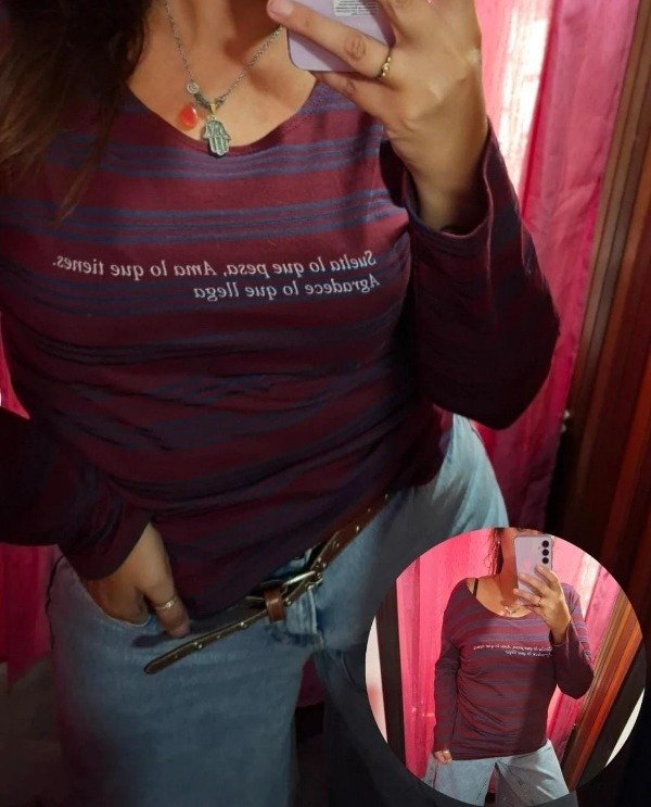 Producto - CAMISETA ALGODON - BORDO