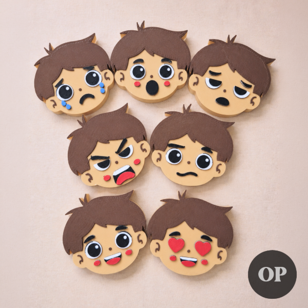 Producto - Caritas de emociones