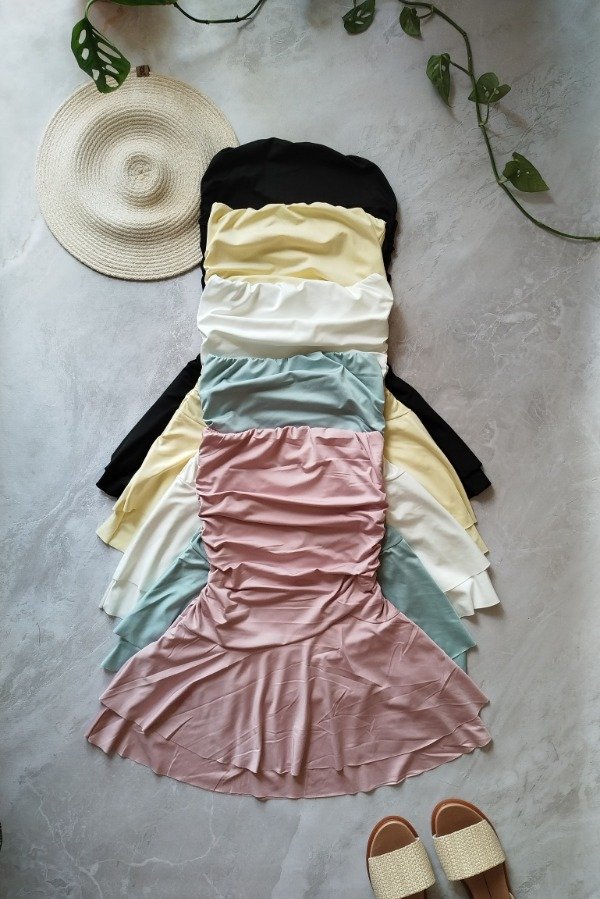 Producto - Vestido corto strapless