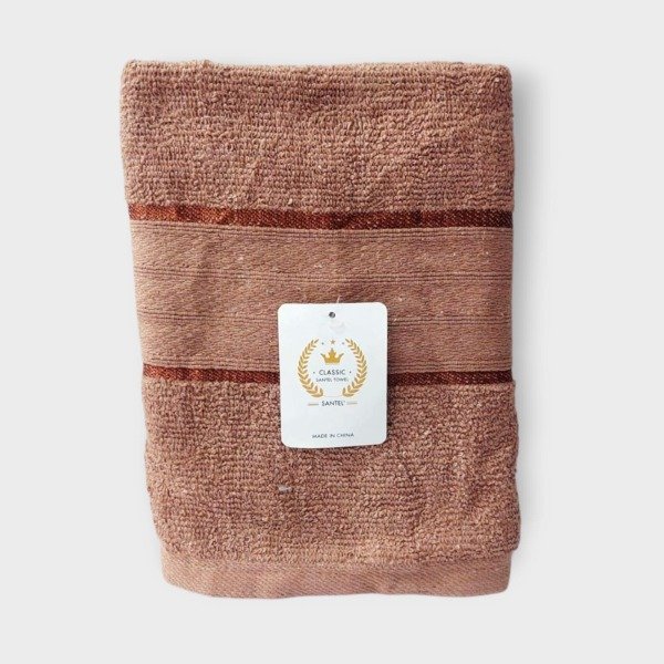 Producto - Toalla Santel Marrón 100x50cm