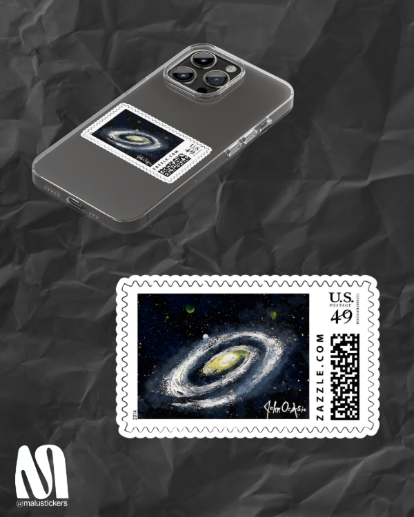 Producto - Estampita universo