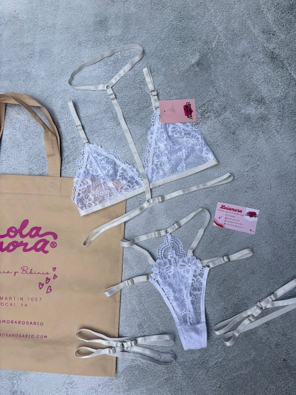 Producto - SET JAZMIN BLANCO - 1