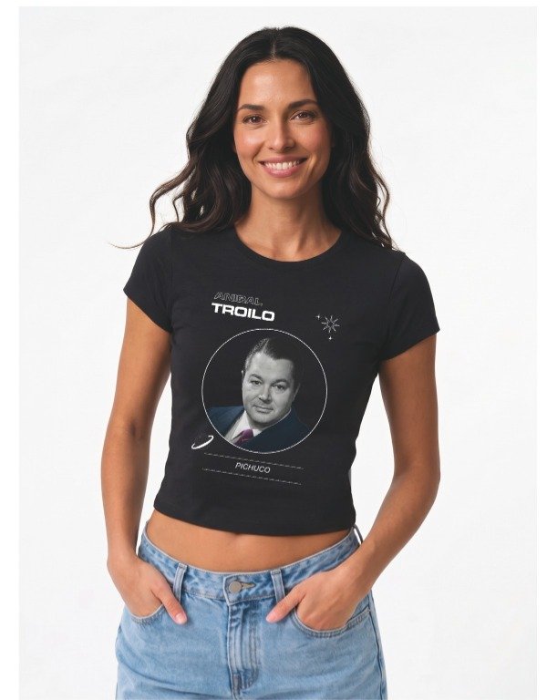 Producto - Remera Aníbal Troilo Pichuco - Negra - 3
