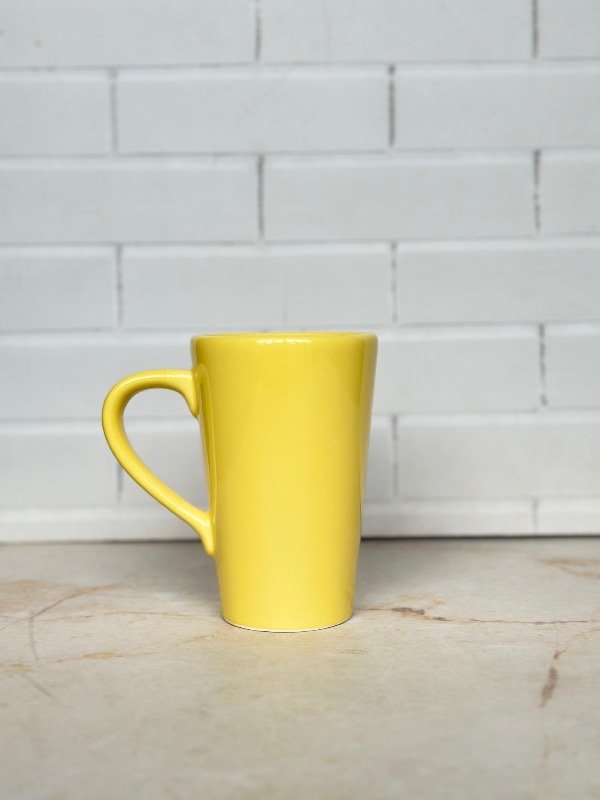 Producto - Chocolatero Amarillo - Liso