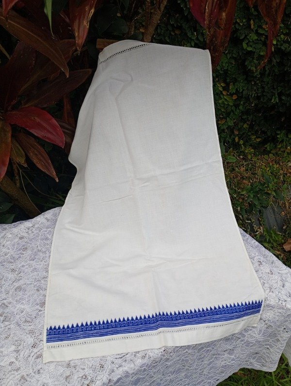 Producto - Toalla bordada azul - 3