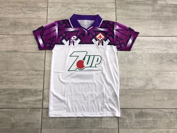 Camiseta retro de Fiorentina blanca de Batistuta