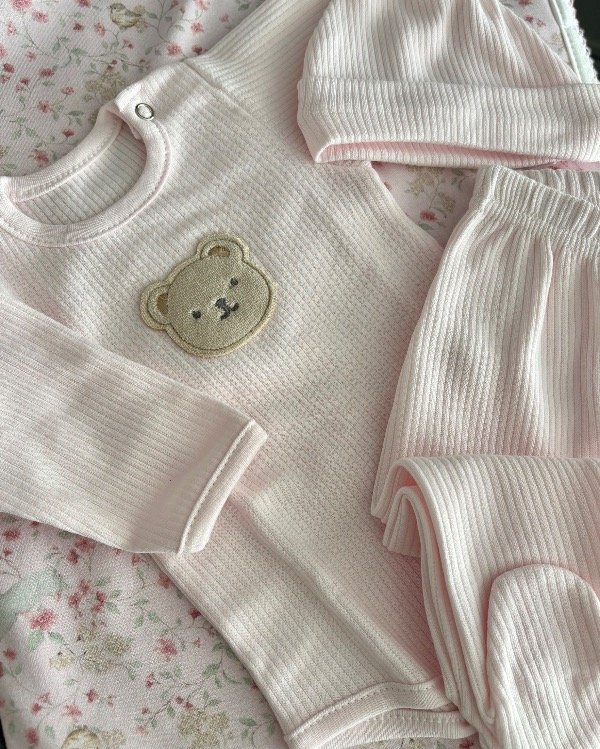 Producto - Ajuar 4 piezas  NENA manga larga