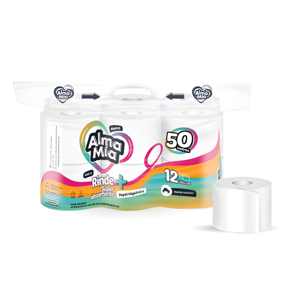 Producto - Papel Higienico Premium Alma Mia x 12 Rollos