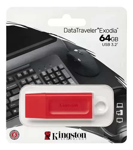 Producto - Pen drive 64 gb kingston Exodia 3.2
