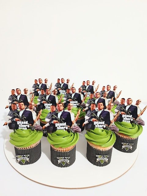 Producto - CUPCAKES  GTA GRAND THEFT AUTO