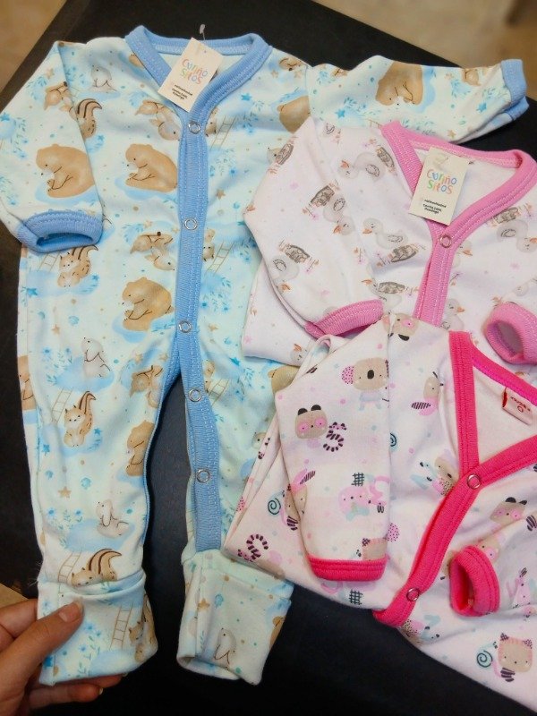 Producto - Enteritos de algodón 0/3M