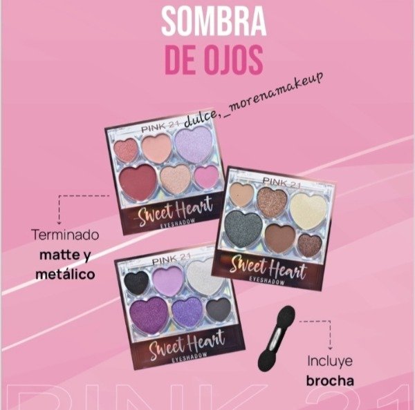 Producto - SOMBRA SWEET HEART PINK21