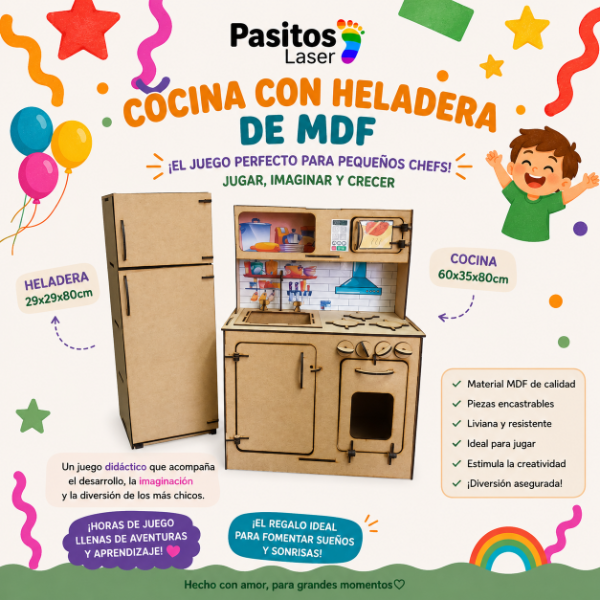 Producto - Set cocina heladera