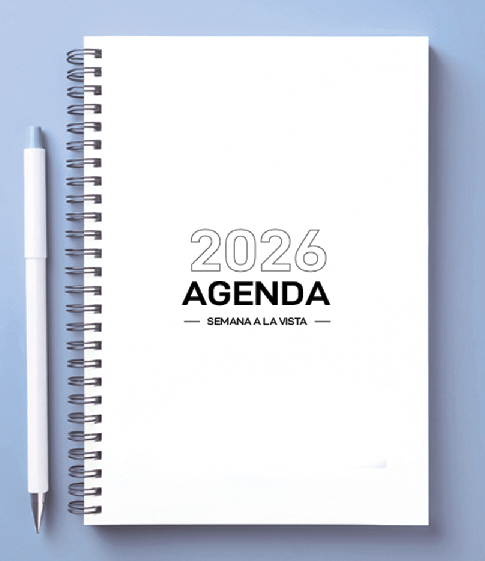 Producto - AGENDA SEMANA A LA VISTA 2026 - HORIZONTAL