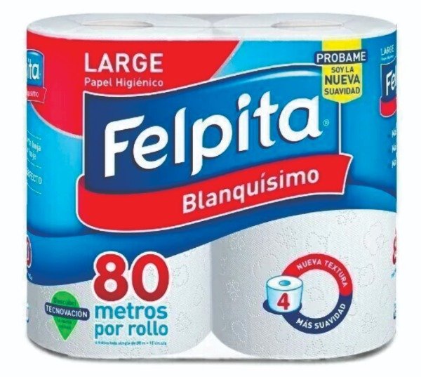 Producto - Higiénico Felpita 80 metros