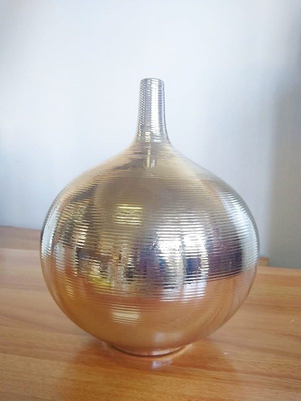 Producto - Florero Globo plata