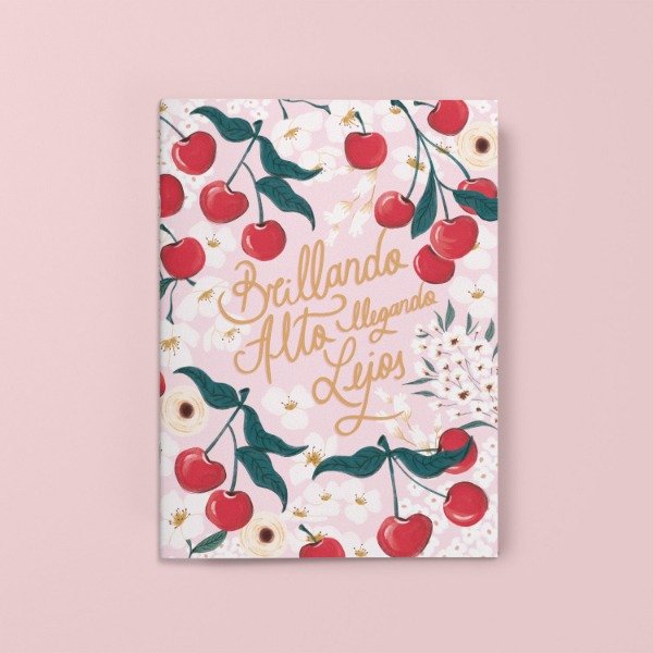 Producto - Cuaderno de notas cereza