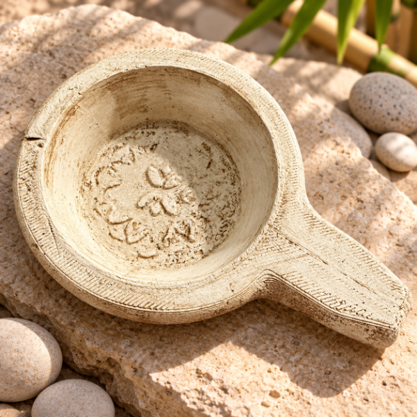 Producto - SAHUMADOR DE YESO PATINADO 15CM X 10CM - 0