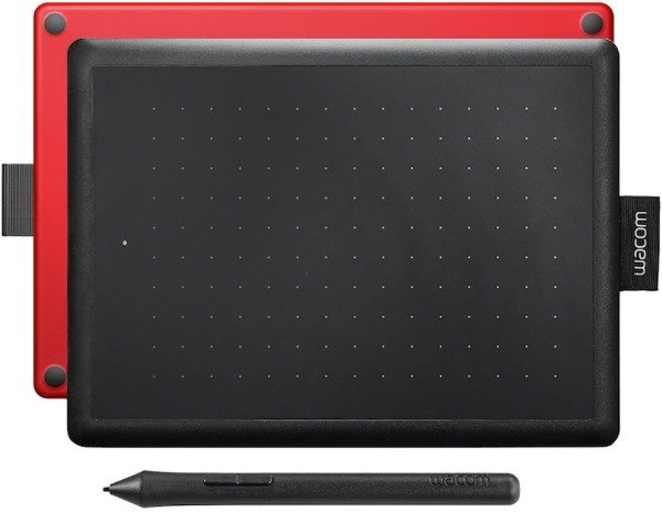 Producto - Tableta Gráfica Wacom One By Wacom Negro y Rojo - 1