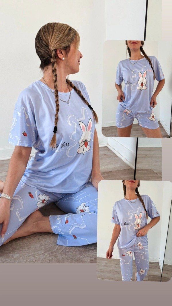 Producto - LINEA EMY PIJAMA 3 PIEZAS