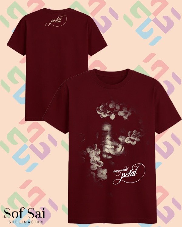 Remera a.g petal cara