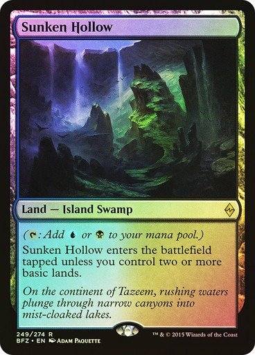 Producto - Sunken Hollow (Foil)