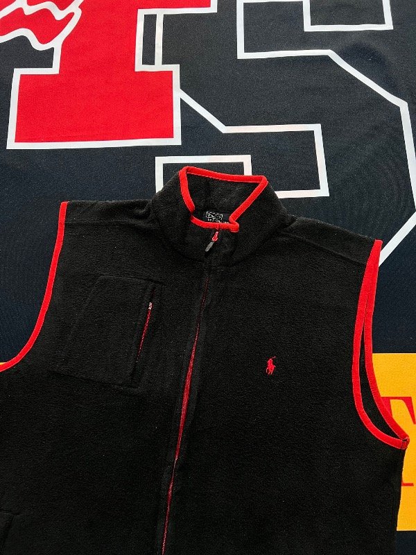 Producto - Chaleco Polo Ralph Lauren Polar. Talle S amplio
