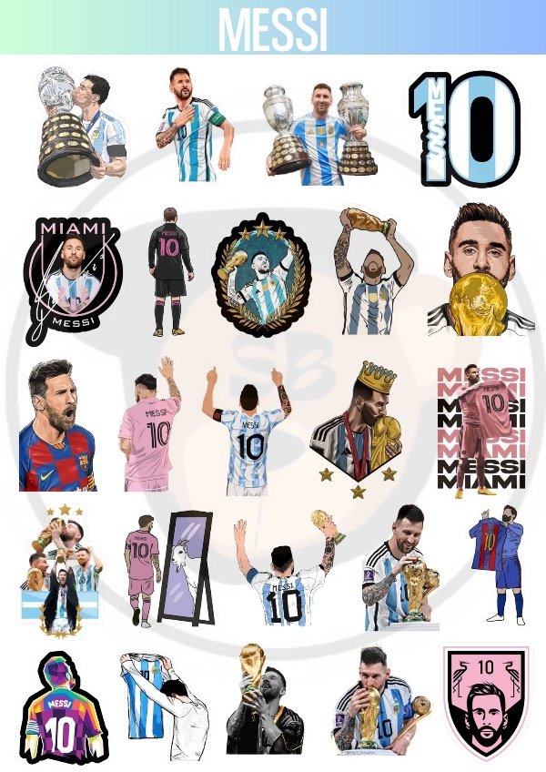 Producto - PLANCHA A4 MESSI