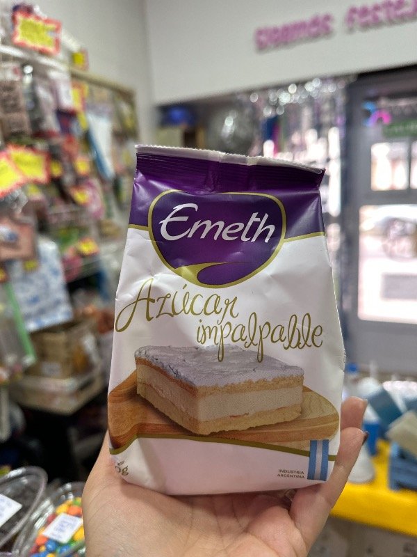 Producto - Azúcar impalpable x250 gr emeth
