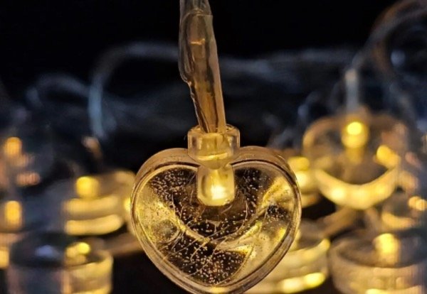 Producto - Tira luces led 16 corazones