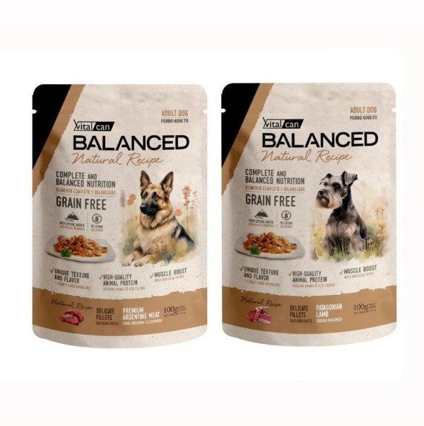 Producto - Pouch Natu Recipe Perro