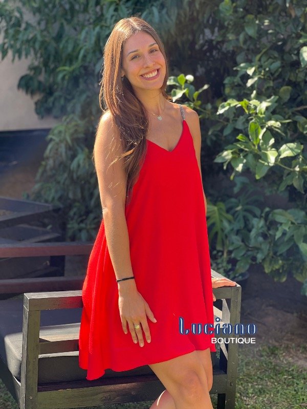Producto - Vestido rojo corto