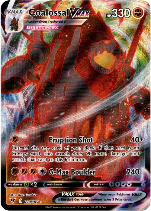 Producto - Coalossal VMAX - 099/185 - Vivid Voltage - Holo