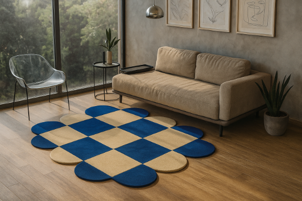 Producto - Alfombra Nube Damero
