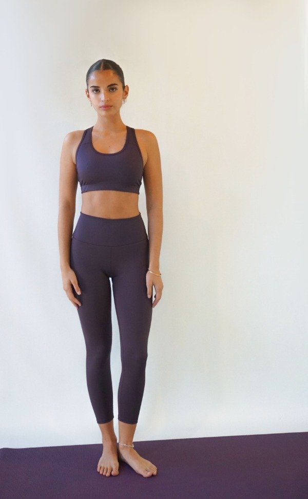 Producto - Calzas largas tiro alto  uva