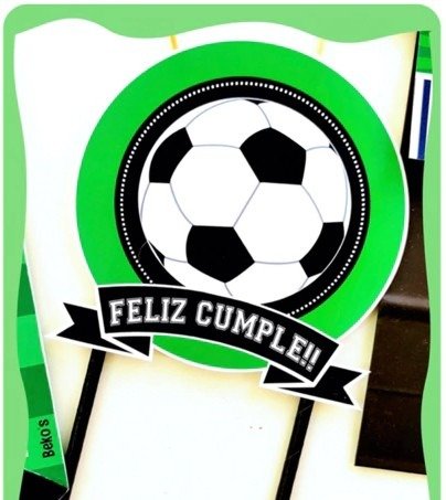 Producto - Topper Futbol
