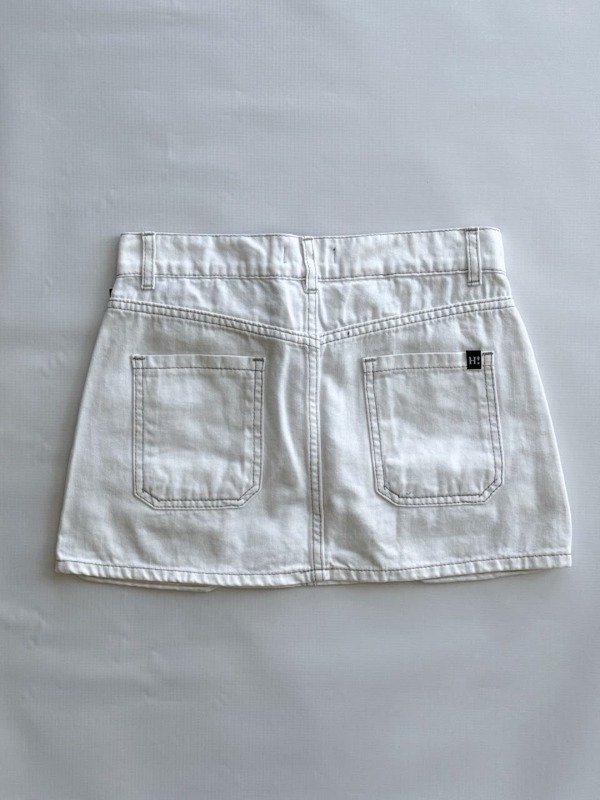 Producto - Pollera Vintage tiro medio crema TALLE 34 CC - 1